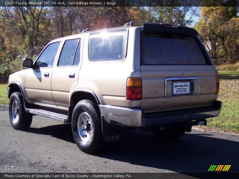 Sierra Beige Metallic / Beige 1995 Toyota 4Runner SR5 V6 4x4