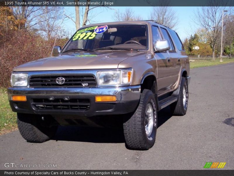 Sierra Beige Metallic / Beige 1995 Toyota 4Runner SR5 V6 4x4