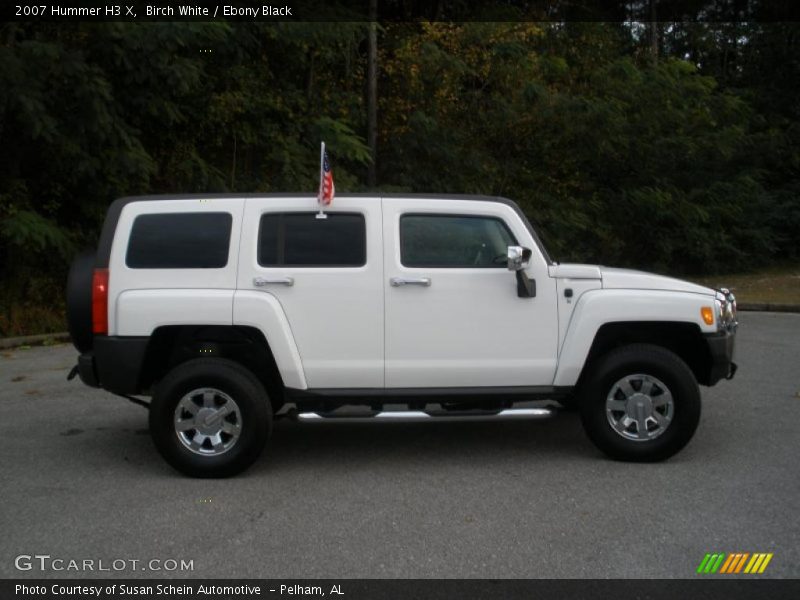 Birch White / Ebony Black 2007 Hummer H3 X