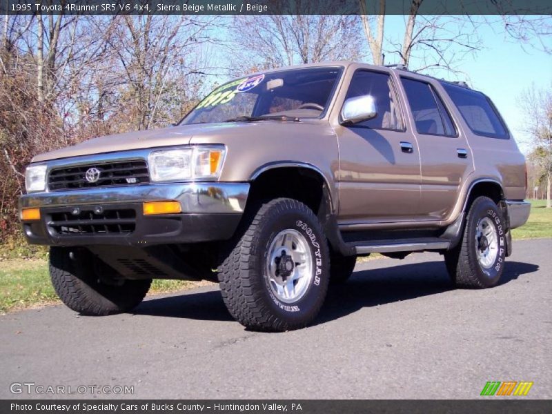 Sierra Beige Metallic / Beige 1995 Toyota 4Runner SR5 V6 4x4
