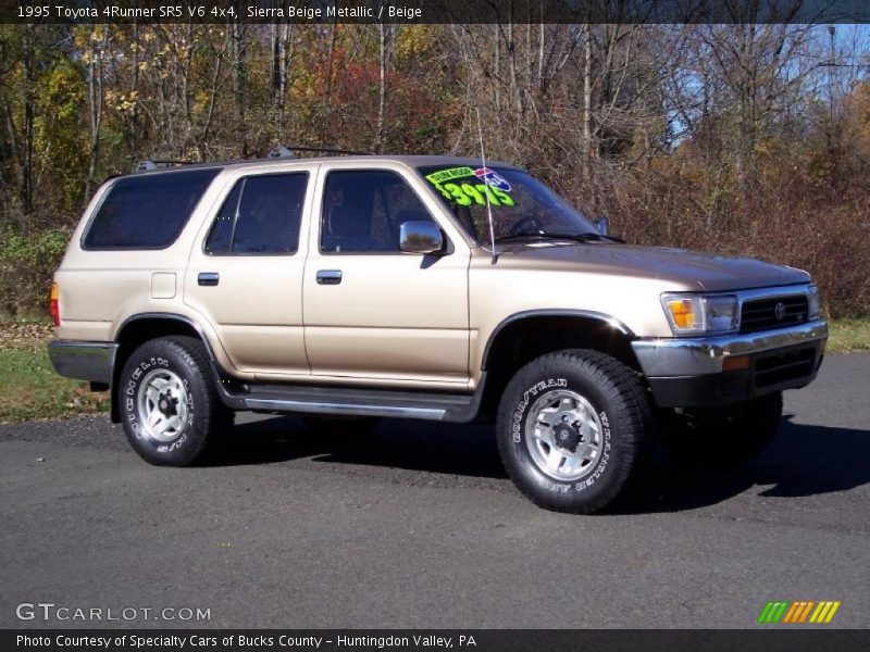 Sierra Beige Metallic / Beige 1995 Toyota 4Runner SR5 V6 4x4
