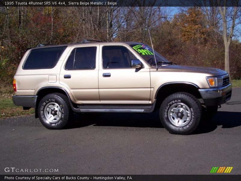 Sierra Beige Metallic / Beige 1995 Toyota 4Runner SR5 V6 4x4