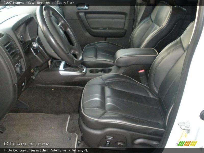 Birch White / Ebony Black 2007 Hummer H3 X