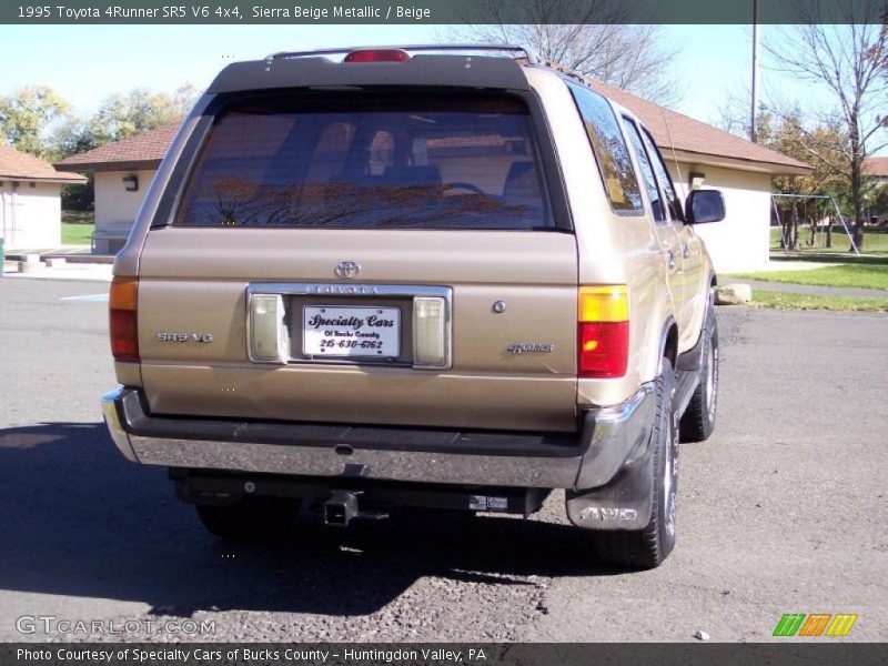 Sierra Beige Metallic / Beige 1995 Toyota 4Runner SR5 V6 4x4