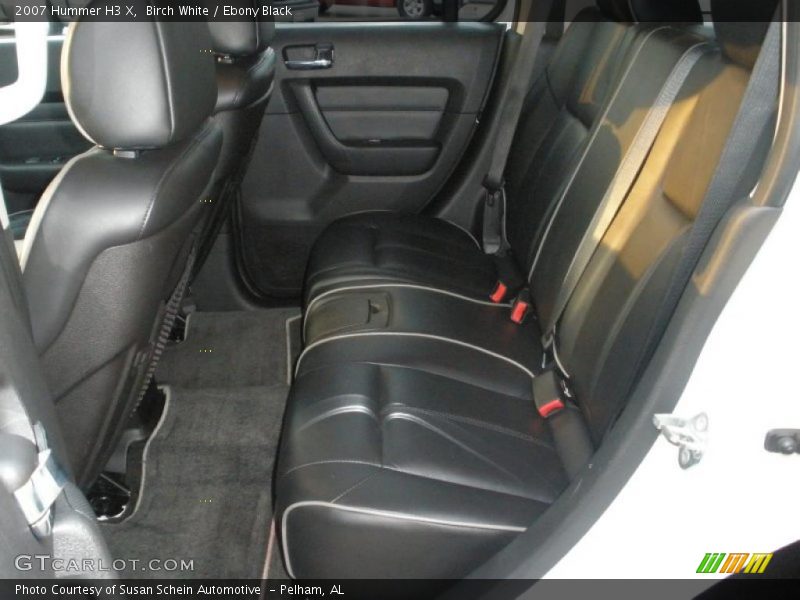 Birch White / Ebony Black 2007 Hummer H3 X