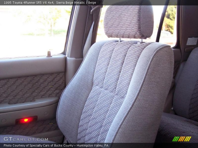 Sierra Beige Metallic / Beige 1995 Toyota 4Runner SR5 V6 4x4