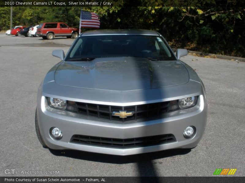 Silver Ice Metallic / Gray 2010 Chevrolet Camaro LT Coupe