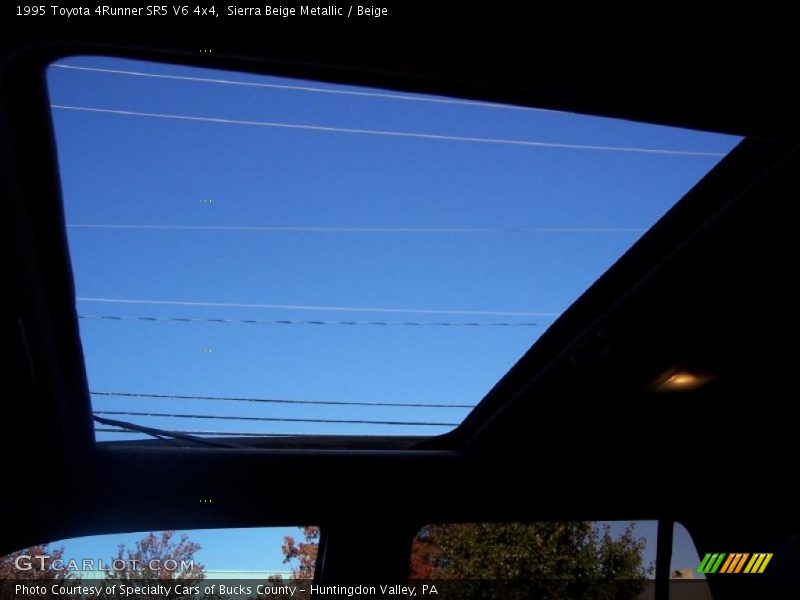 Sierra Beige Metallic / Beige 1995 Toyota 4Runner SR5 V6 4x4
