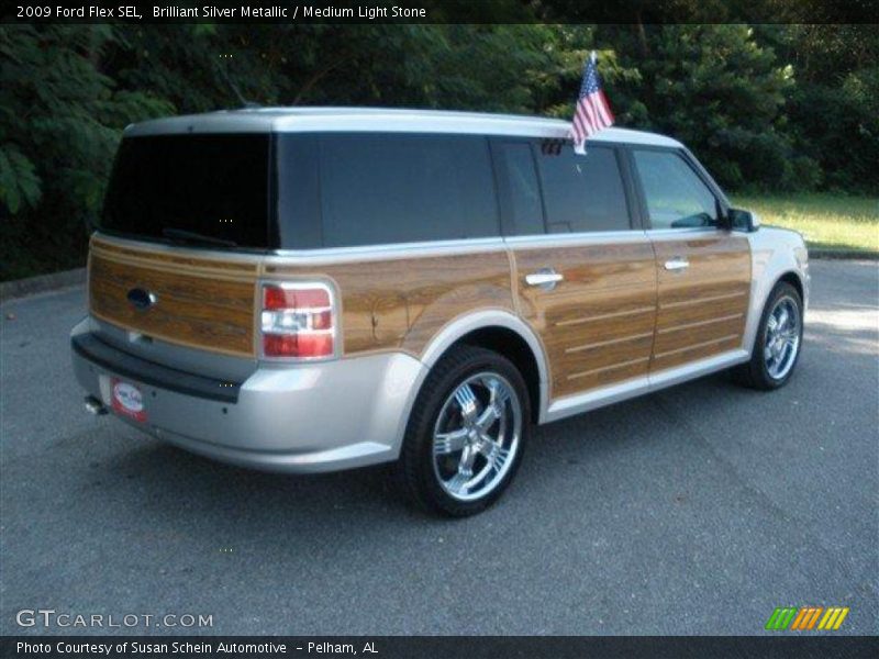 Brilliant Silver Metallic / Medium Light Stone 2009 Ford Flex SEL