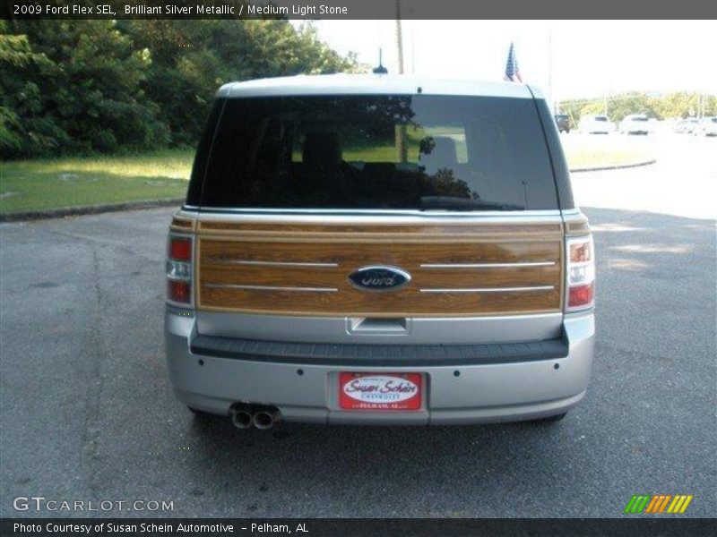 Brilliant Silver Metallic / Medium Light Stone 2009 Ford Flex SEL