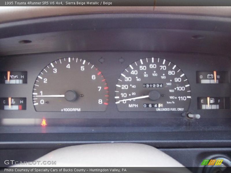 Sierra Beige Metallic / Beige 1995 Toyota 4Runner SR5 V6 4x4