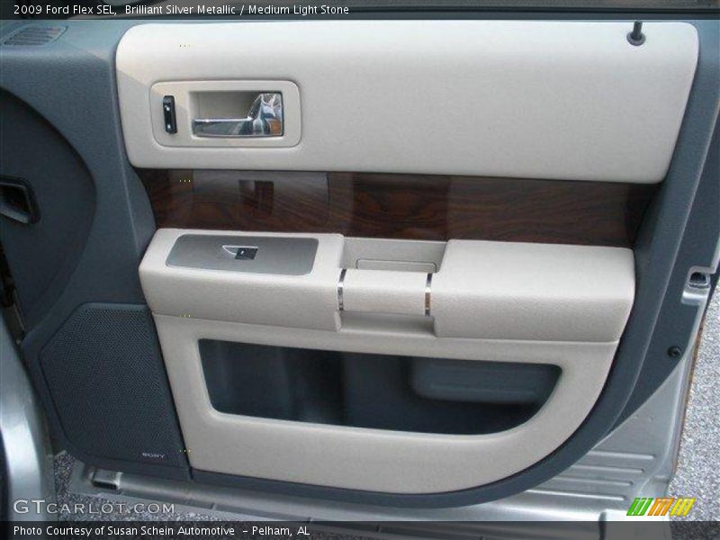 Brilliant Silver Metallic / Medium Light Stone 2009 Ford Flex SEL