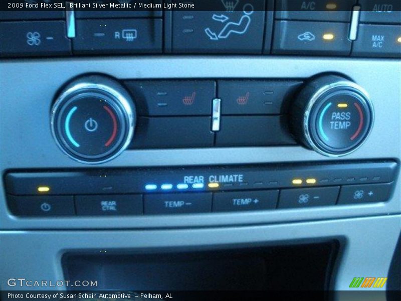 Brilliant Silver Metallic / Medium Light Stone 2009 Ford Flex SEL