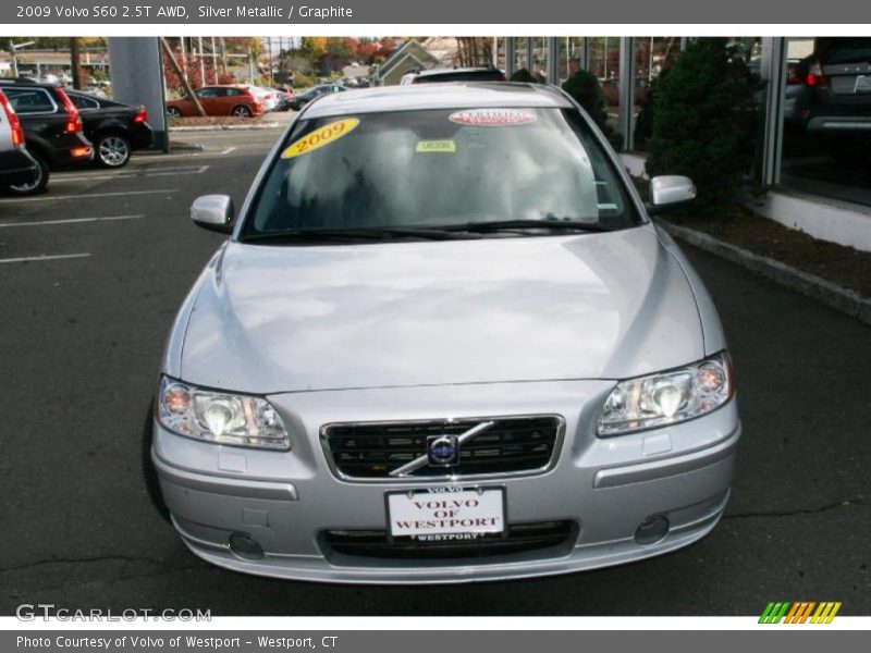Silver Metallic / Graphite 2009 Volvo S60 2.5T AWD