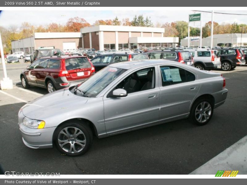 Silver Metallic / Graphite 2009 Volvo S60 2.5T AWD