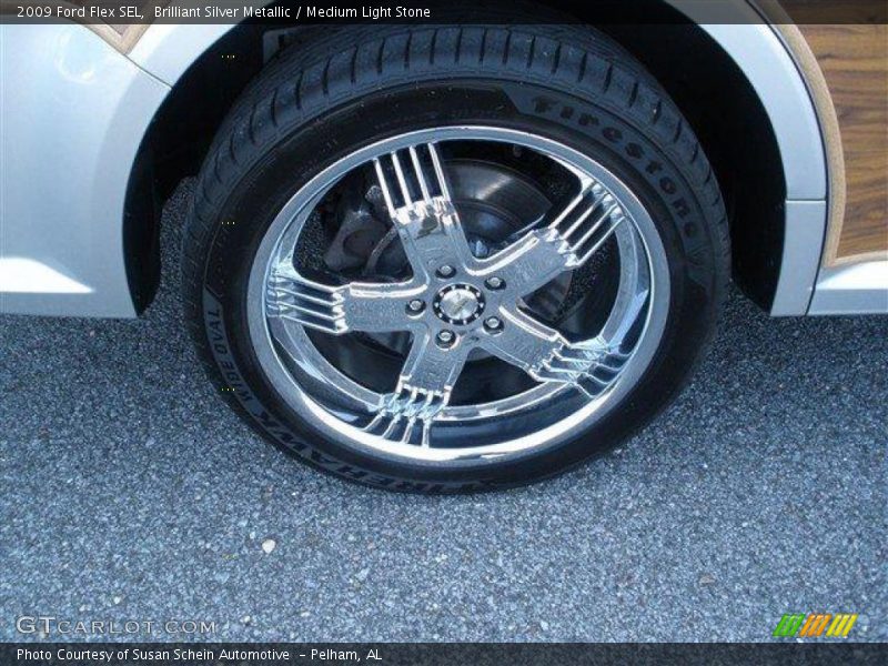 Brilliant Silver Metallic / Medium Light Stone 2009 Ford Flex SEL