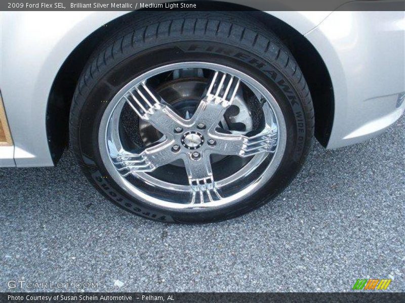 Brilliant Silver Metallic / Medium Light Stone 2009 Ford Flex SEL