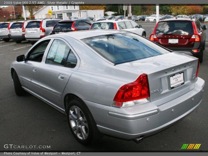 Silver Metallic / Graphite 2009 Volvo S60 2.5T AWD
