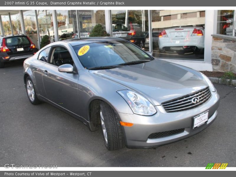 Front 3/4 View of 2007 G 35 Coupe