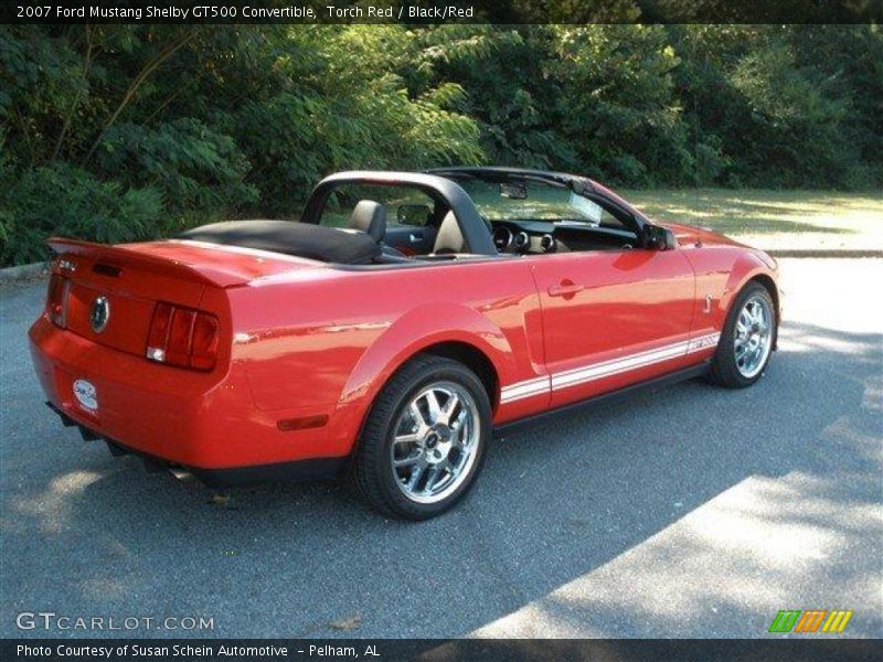  2007 Mustang Shelby GT500 Convertible Torch Red