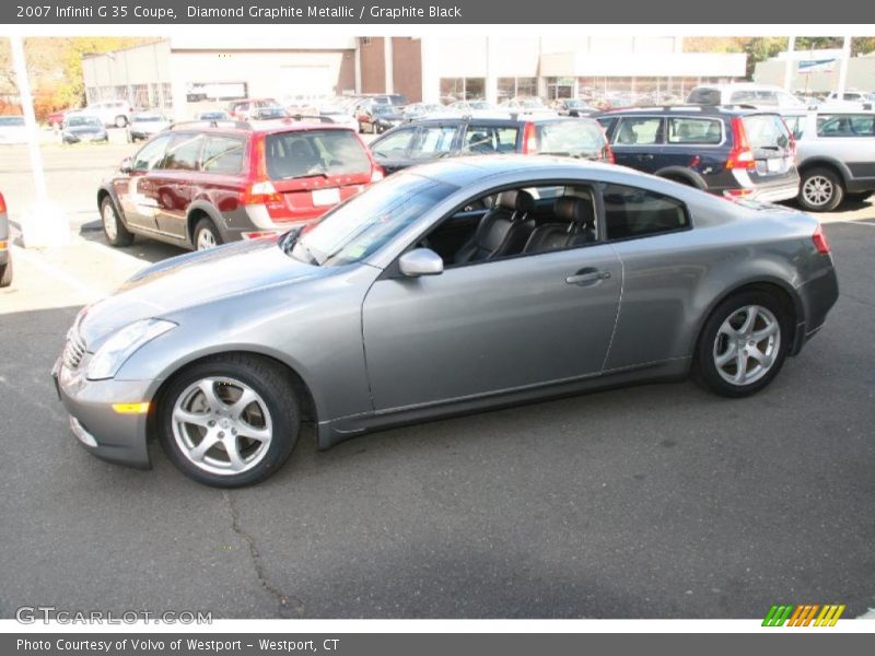 Diamond Graphite Metallic / Graphite Black 2007 Infiniti G 35 Coupe