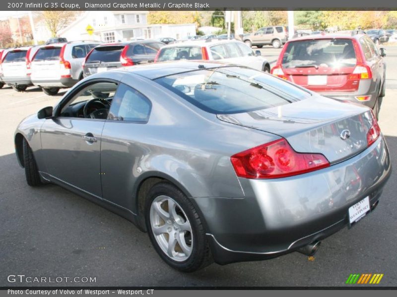 Diamond Graphite Metallic / Graphite Black 2007 Infiniti G 35 Coupe