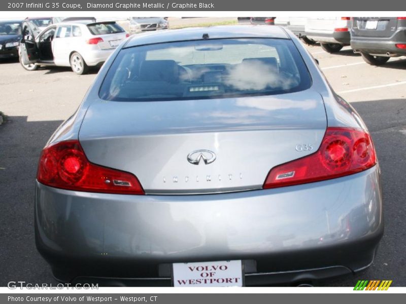 Diamond Graphite Metallic / Graphite Black 2007 Infiniti G 35 Coupe