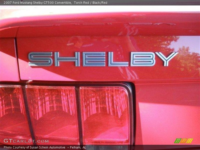  2007 Mustang Shelby GT500 Convertible Logo