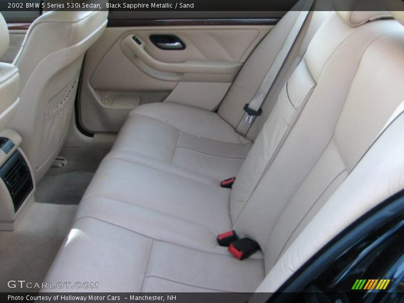 Black Sapphire Metallic / Sand 2002 BMW 5 Series 530i Sedan