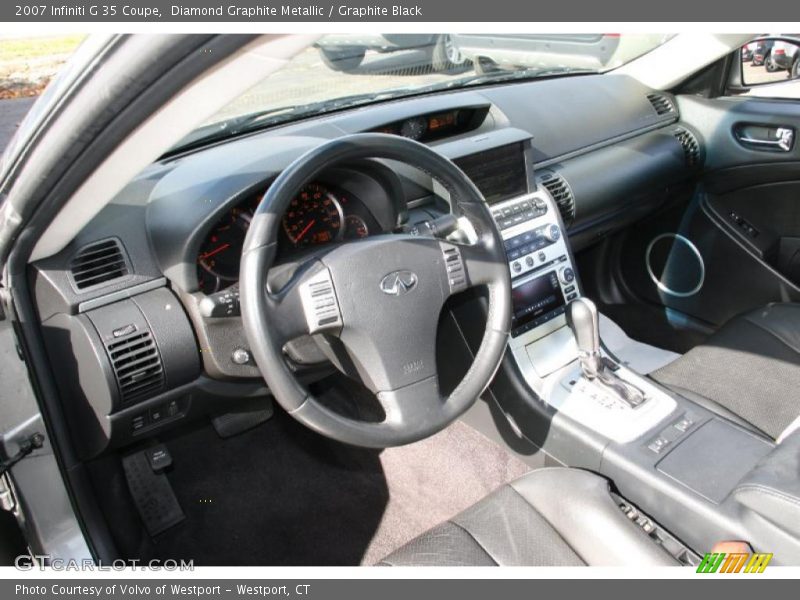  2007 G 35 Coupe Graphite Black Interior