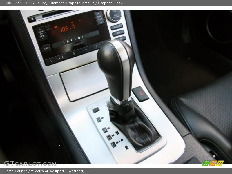  2007 G 35 Coupe 5 Speed Automatic Shifter