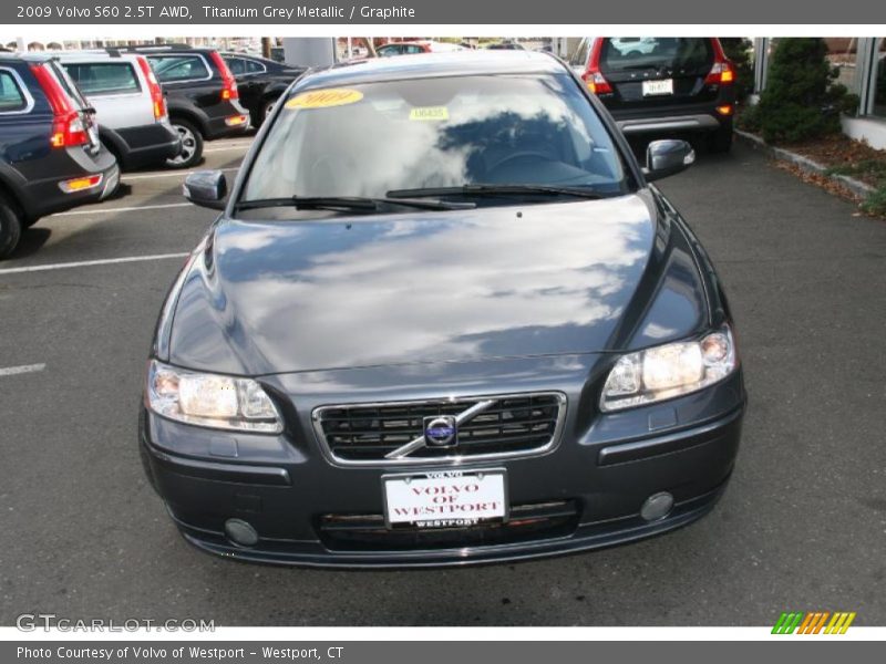 Titanium Grey Metallic / Graphite 2009 Volvo S60 2.5T AWD