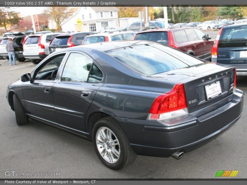 Titanium Grey Metallic / Graphite 2009 Volvo S60 2.5T AWD