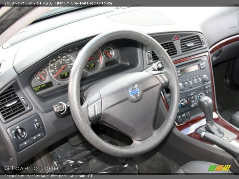 Graphite Interior - 2009 S60 2.5T AWD 