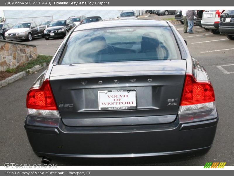 Titanium Grey Metallic / Graphite 2009 Volvo S60 2.5T AWD