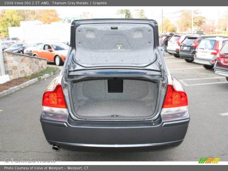  2009 S60 2.5T AWD Trunk