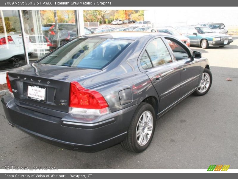 Titanium Grey Metallic / Graphite 2009 Volvo S60 2.5T AWD