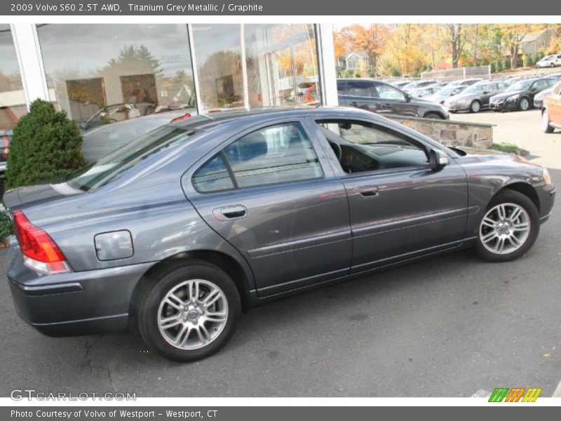 Titanium Grey Metallic / Graphite 2009 Volvo S60 2.5T AWD