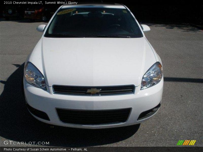 Summit White / Ebony 2010 Chevrolet Impala LT