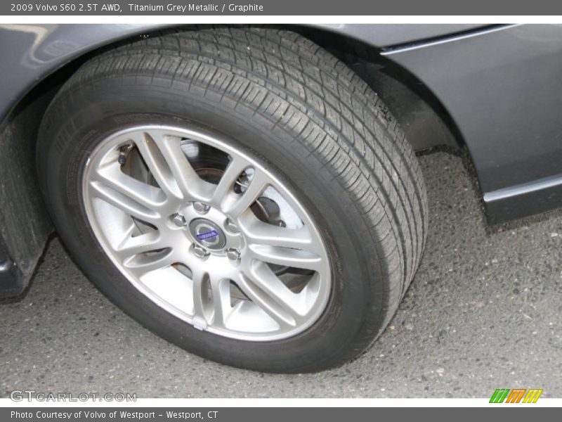Titanium Grey Metallic / Graphite 2009 Volvo S60 2.5T AWD