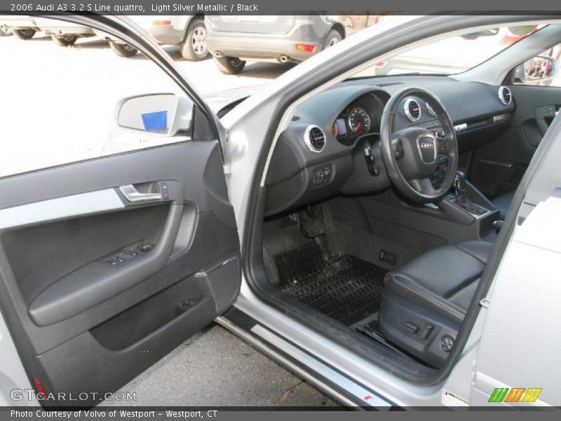  2006 A3 3.2 S Line quattro Black Interior