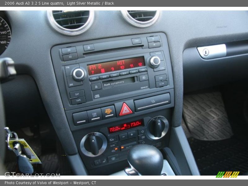 Controls of 2006 A3 3.2 S Line quattro