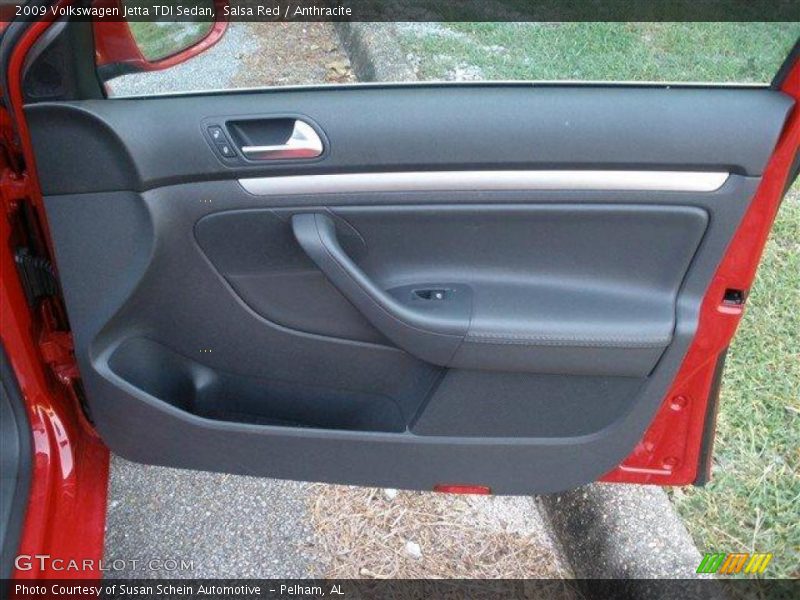 Salsa Red / Anthracite 2009 Volkswagen Jetta TDI Sedan