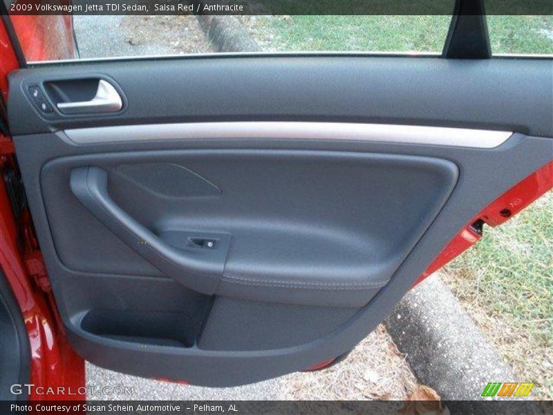Salsa Red / Anthracite 2009 Volkswagen Jetta TDI Sedan