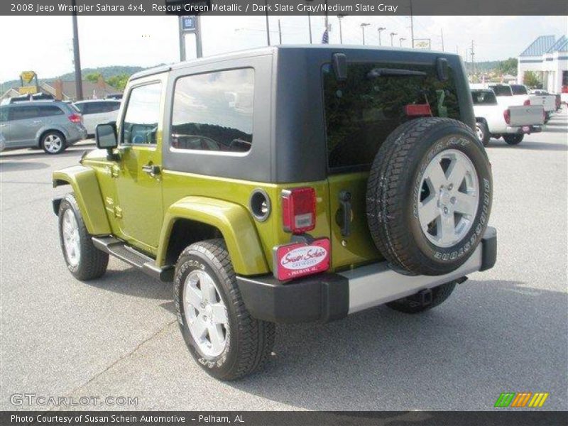 Rescue Green Metallic / Dark Slate Gray/Medium Slate Gray 2008 Jeep Wrangler Sahara 4x4