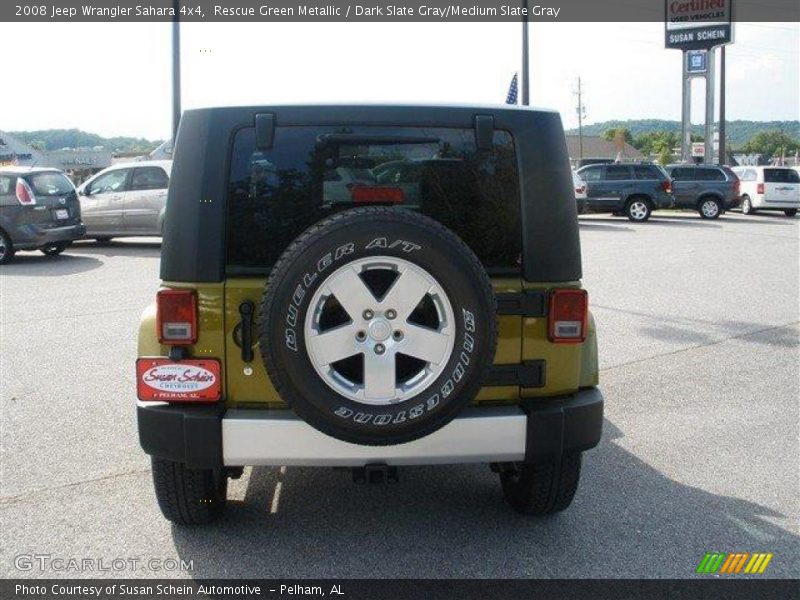 Rescue Green Metallic / Dark Slate Gray/Medium Slate Gray 2008 Jeep Wrangler Sahara 4x4