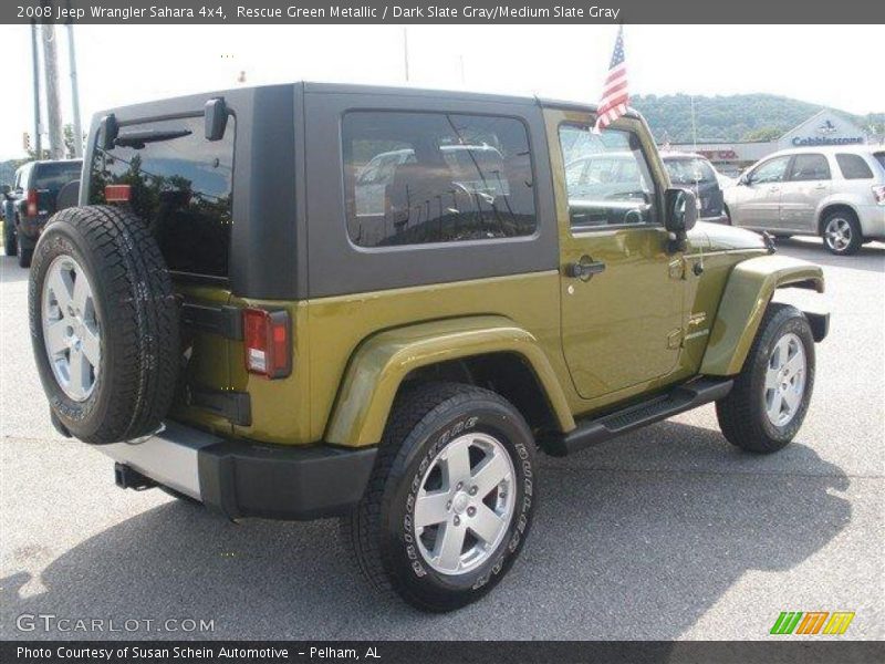 Rescue Green Metallic / Dark Slate Gray/Medium Slate Gray 2008 Jeep Wrangler Sahara 4x4