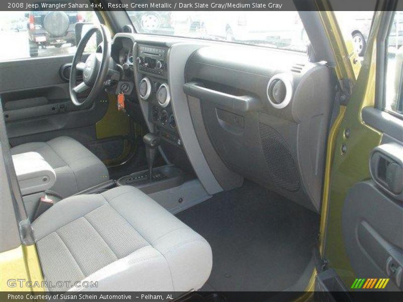 Rescue Green Metallic / Dark Slate Gray/Medium Slate Gray 2008 Jeep Wrangler Sahara 4x4