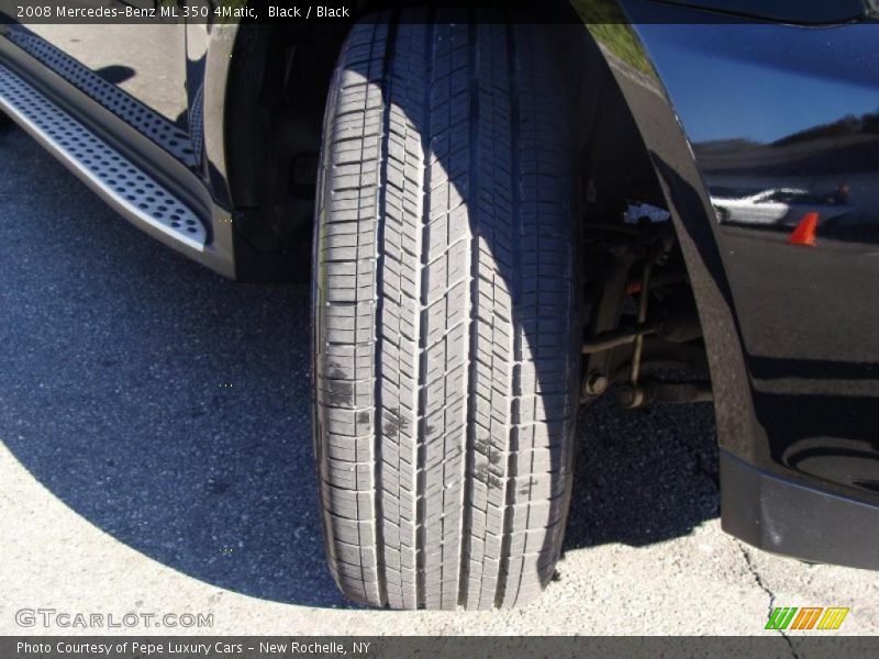 Black / Black 2008 Mercedes-Benz ML 350 4Matic