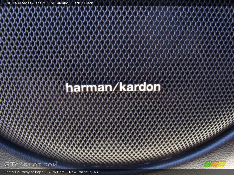 Black / Black 2008 Mercedes-Benz ML 350 4Matic